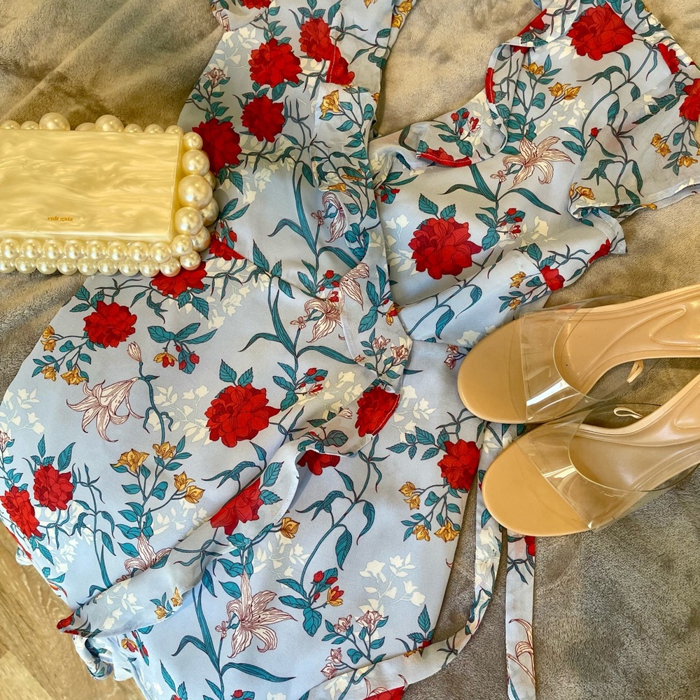 Bardot Elle Floral Georgette Dress